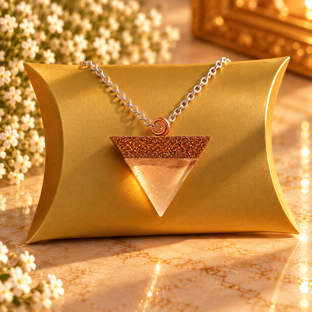 Sacred Accord on gold pillow box