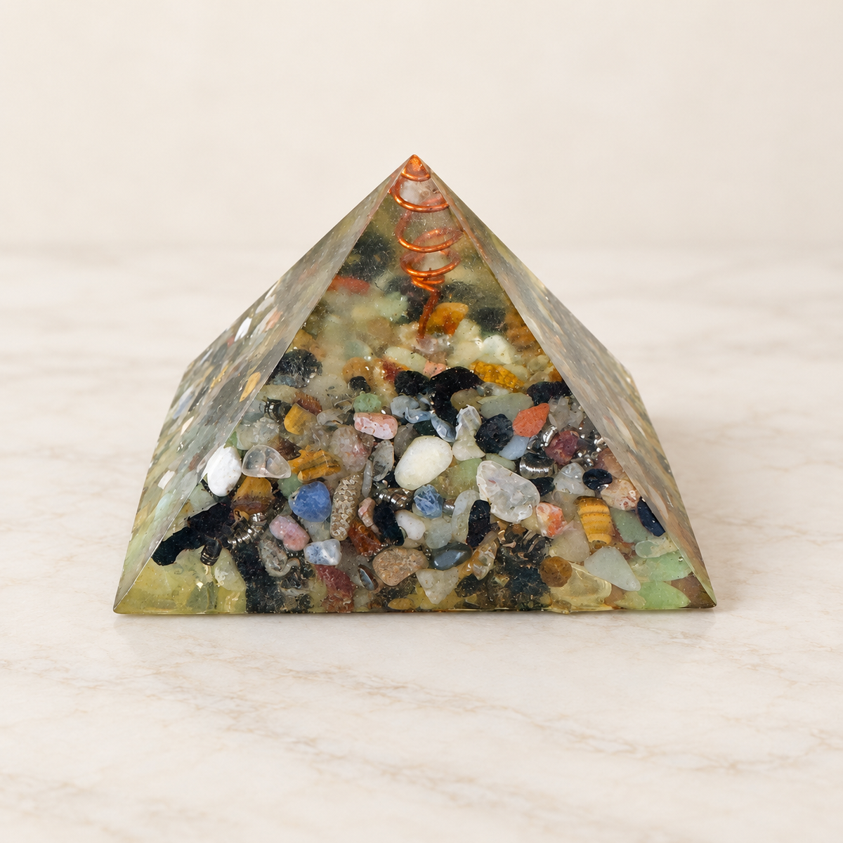 Select Earth grounding pyramid, side 4