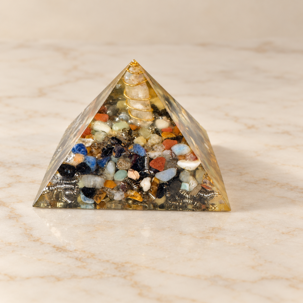 Select Terroir grounding pyramid — side 1