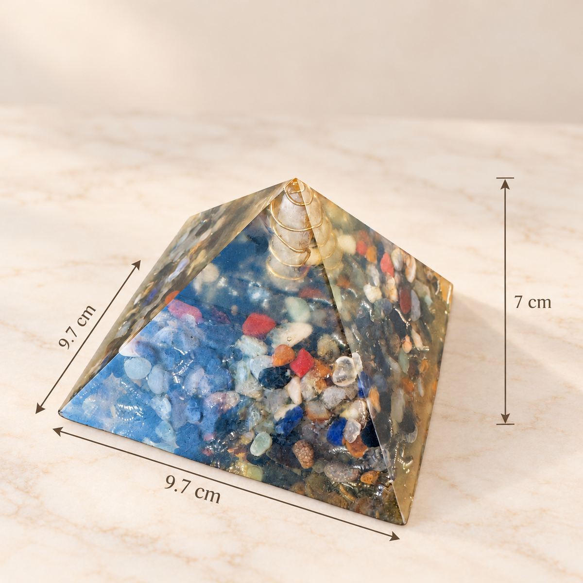 Select Terroir grounding pyramid — dimensions