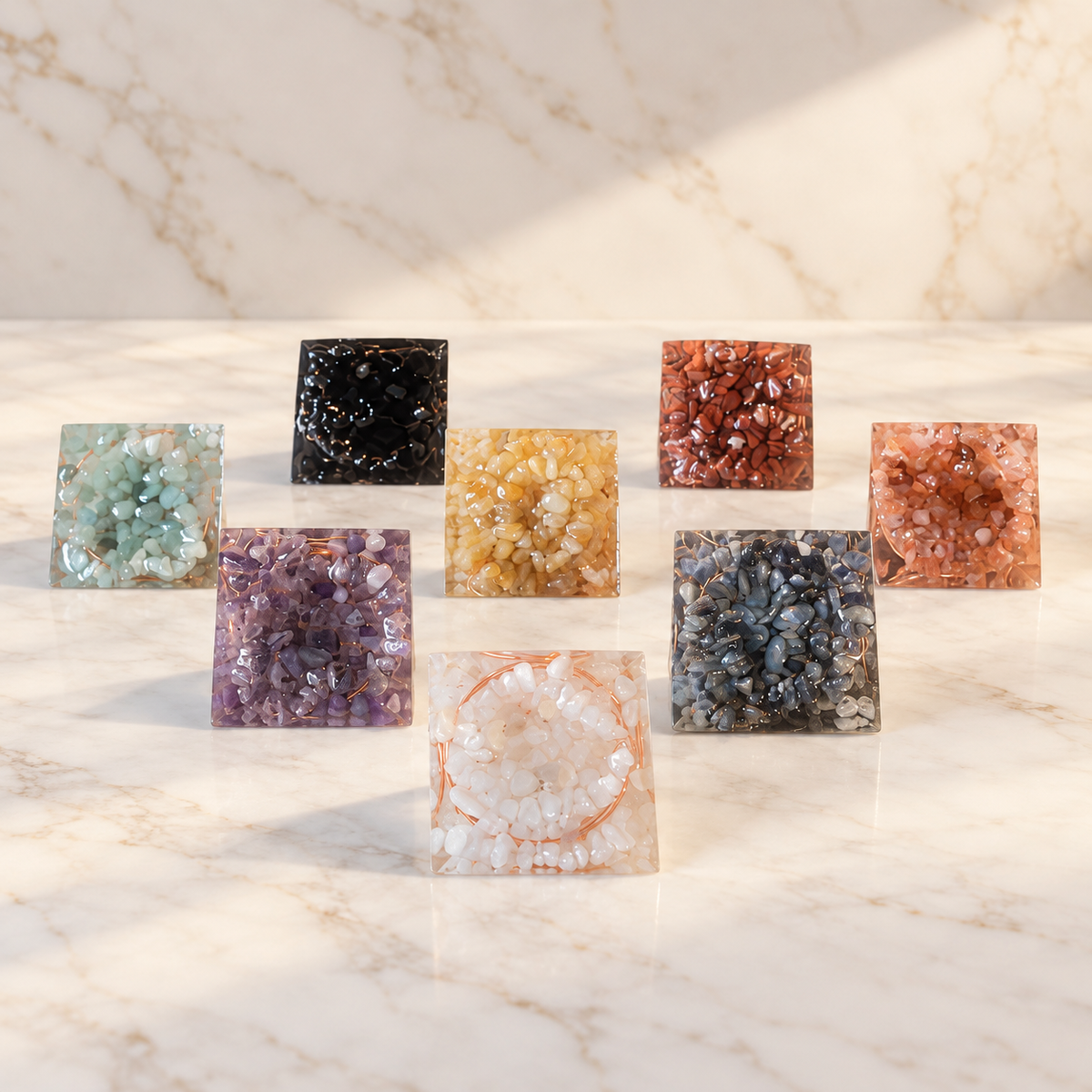 Signature Solstice pyramid bases