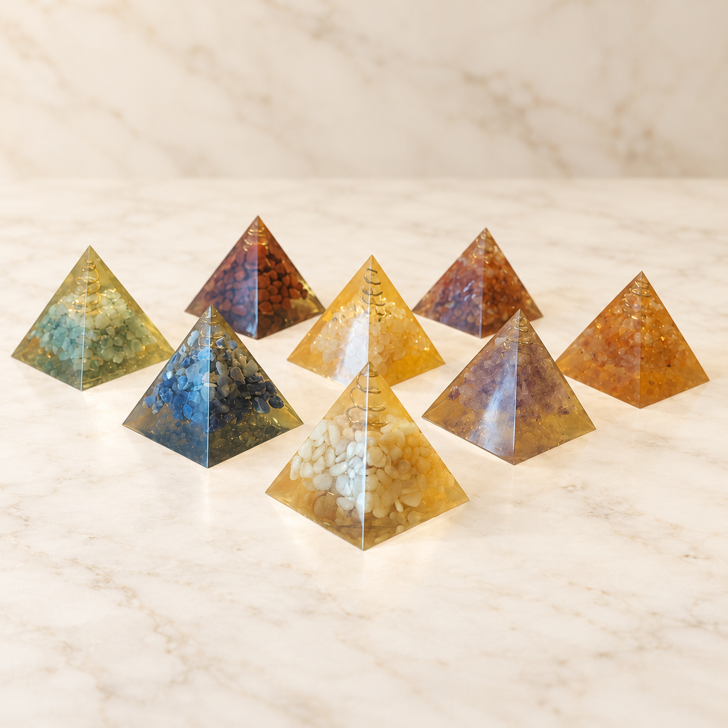 Signature Spectrum eight pyramids front detail
